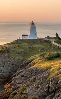 Swallow Tail Lighthouse Grand Manan New Brunswick Canada