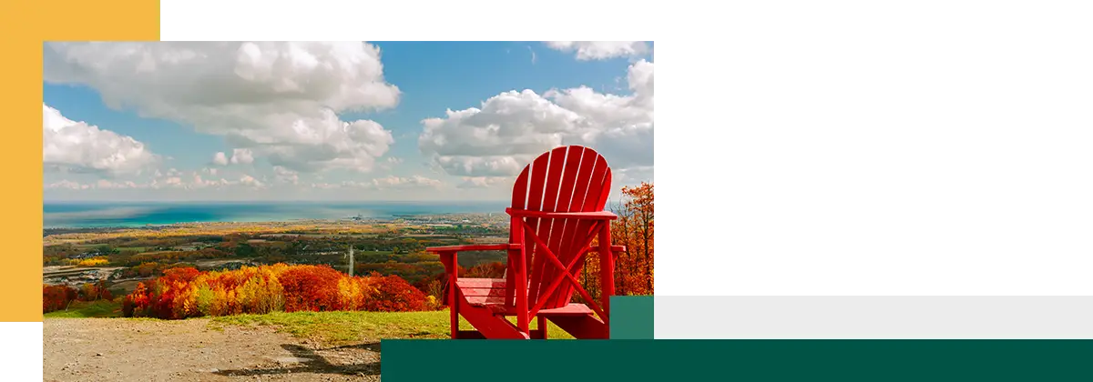 Collingwood area, Blue Mountain village resort in Ontario Canada.
