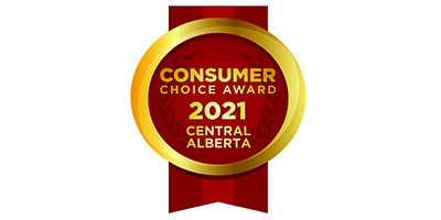 2021 Consumer Choice Award for Central Alberta region.