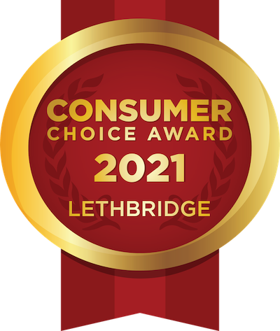 Graphic of Lethbridge 2021 consumer choice award