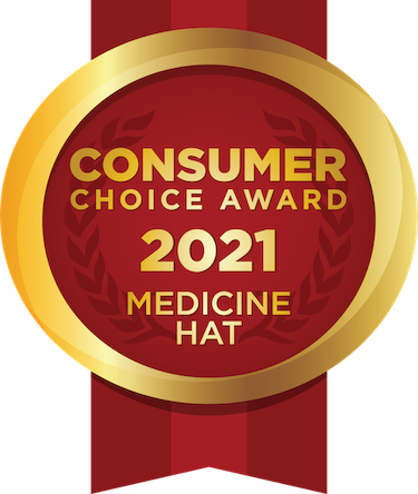 graphic of Medicine Hat 2021 Consumer Choice Award